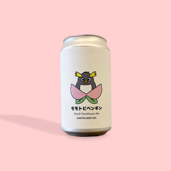 ひみつビール / モモトビペンギン / ピーチファームハウスエール / 6% / 三重県