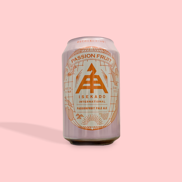 ISEKADO BREWERY / ISEKADO INTERNATIONAL PASSION FRUIT PALE ALE / フルーツペールエール / 5.5% / 三重県