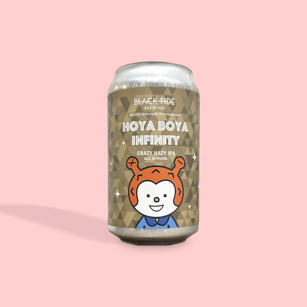 BLACK TIDE BREWING / Hoya Boya Infinity ver. 2.0 / クレイジーヘイジーIPA / 10% / 宮城県