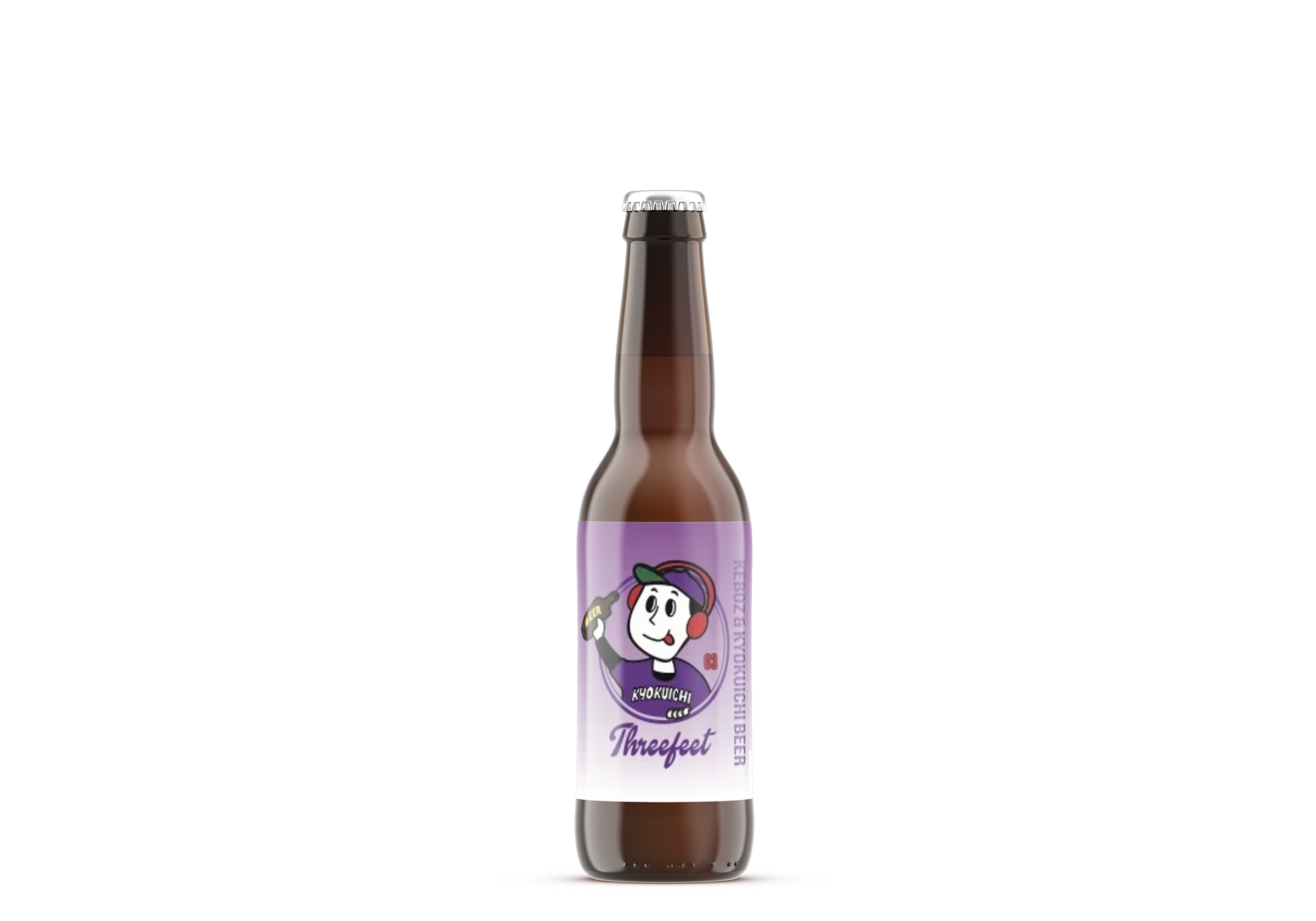 アパレルブランド向けIPA瓶ラベル