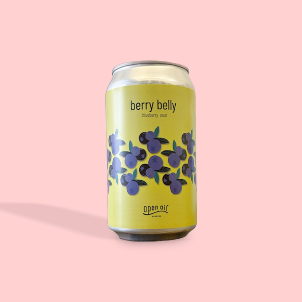 OPEN AIR BREWING / berry belly / ブルーベリーサワー / 6% / 兵庫県