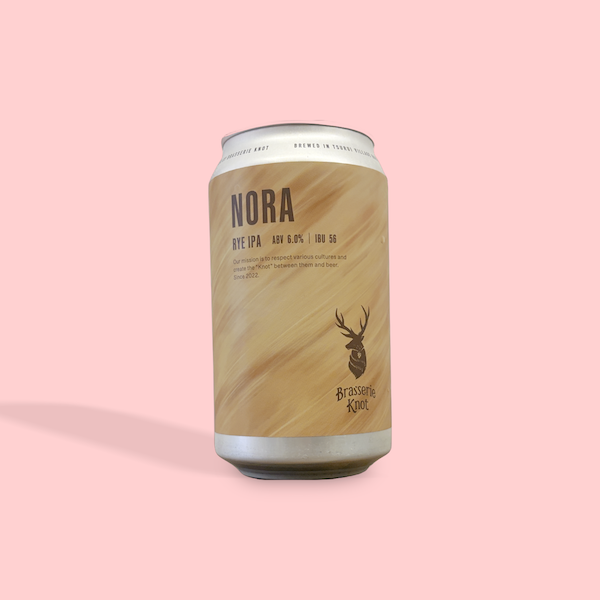 Brasserie Knot / NORA / ライIPA / 6% / 北海道