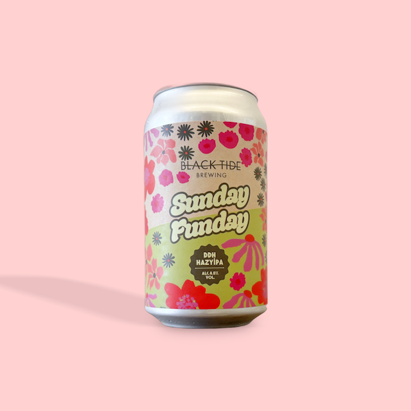 BLACK TIDE BREWING / Sunday Funday / ダブルドライホップヘイジーIPA / 8% / 宮城県