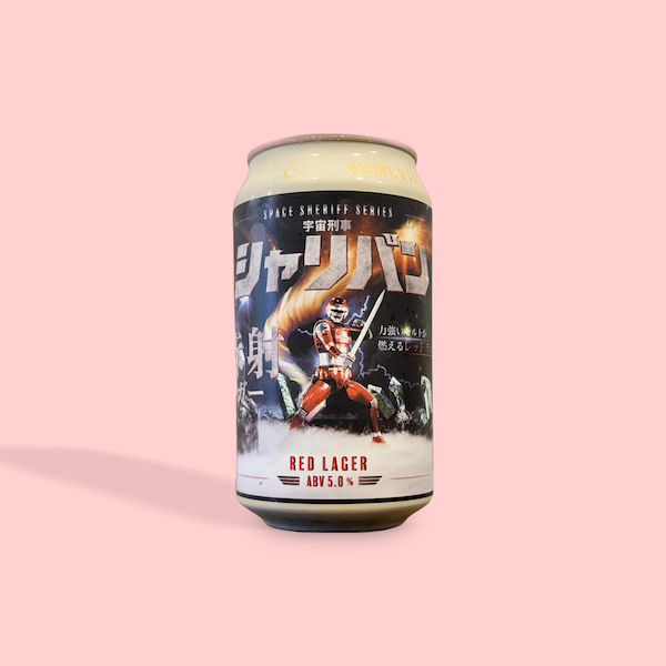 NOMCRAFT BREWING / 宇宙刑事シャリバン『赤射ラガー』 / レッドラガー / 5% / 和歌山県