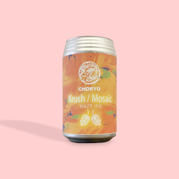 CHORYO CRAFT BEER / Krush/Mosaic HAZY IPA / ヘイジーIPA / 6% / 奈良県