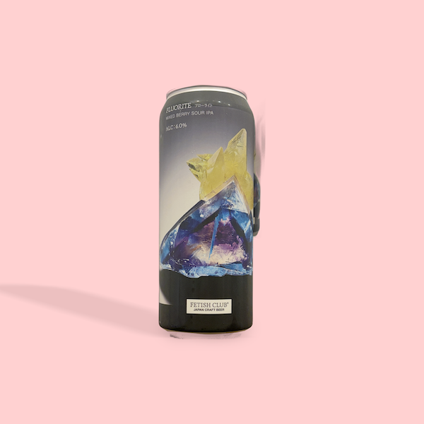 FETISH CLUB / FLUORITE / ダブルドライホップミックスベリーサワーIPA / 6% / 東京都