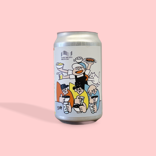 NAMI NO OTO BREWING / 肉をさらえるラガー / コウジライスラガー / 5.5% / 兵庫県
